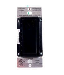 Crestron CLW-DIMEX-P-B-S Cameo Premium In Wall Dimmer, 120V Black u997
