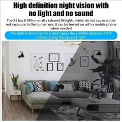 1080P Mini Camera CCTV WiFi HD IP Night Vision Camcorder Home Security Cam US