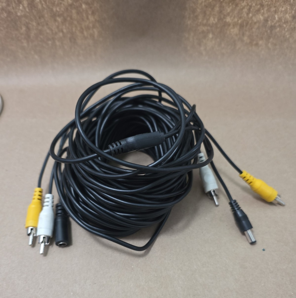 Bunker Hill Security Color Security Audio Video AV Only Cable for 63129 camera