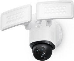 eufy Security Floodlight Outdoor Camera E340 Wired 2000 LM Wi-Fi HomeBase S380