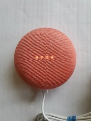 Google H0A Nest Home Mini Smart Voice Assistant W/ Power Supply Orange First Gen