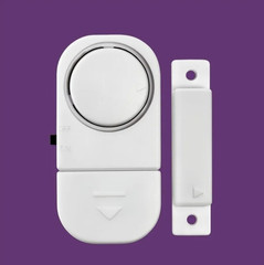 1pc White Wireless Door Window Alarm Magnetic Security Sensor System – NEW
