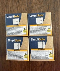 SimpliSafe Entry Sensor 4 Pack Door Window Wireless Contact Gen 3 ES3 White New