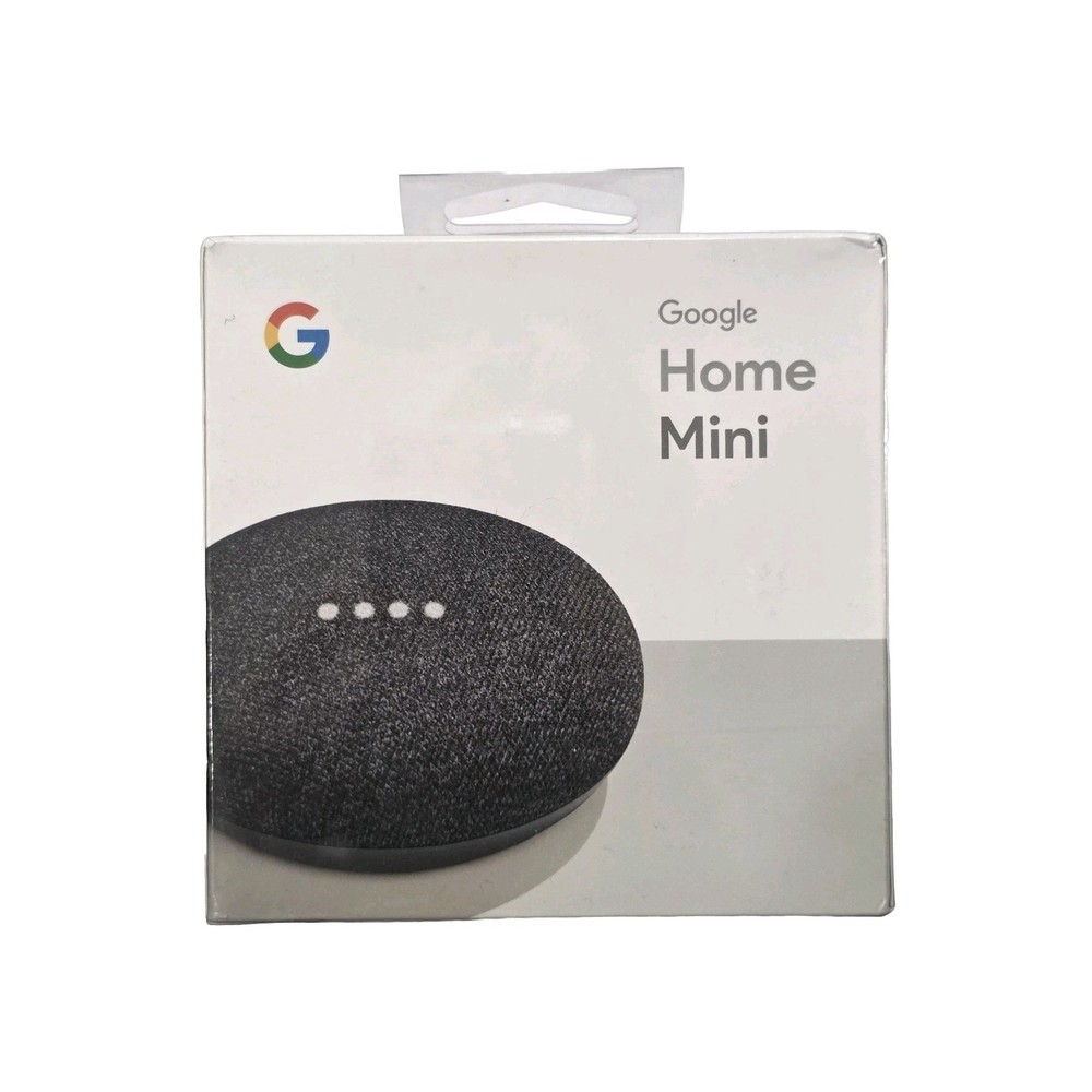 Google Home Mini Smart Assistant – Charcoal (GA00216-US)