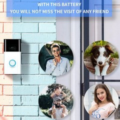 3 Pack Ring V4 Battery for Ring camera Doorbell Solar Floodligh 2/3/4/3 plus New