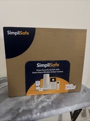 SimpliSafe Home Security System with Smart Alarm Wireless Indoor Camera, 8 Piece