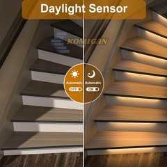 Motion Sensor with Daylight Sensor Sync Light Up Type LED Stair Lighting Kit SSL