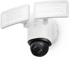 eufy Security Floodlight Camera E340 Wired 3K PTZ Dual Camera Dual-Band Wi-Fi
