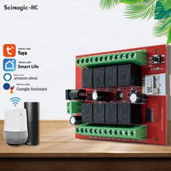 8CH Tuya Wireless Switch Module 8 Channels Wifi Relay Module APP Remote Control