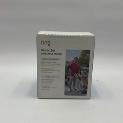 New Ring Essential Security Set Doorbell Plus and Indoor Cam B0BDPY696T