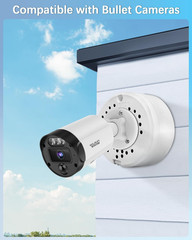 ABS Bullet Security Camera Junction Box Outdoor CCTV Mount Hide Cable Base Box