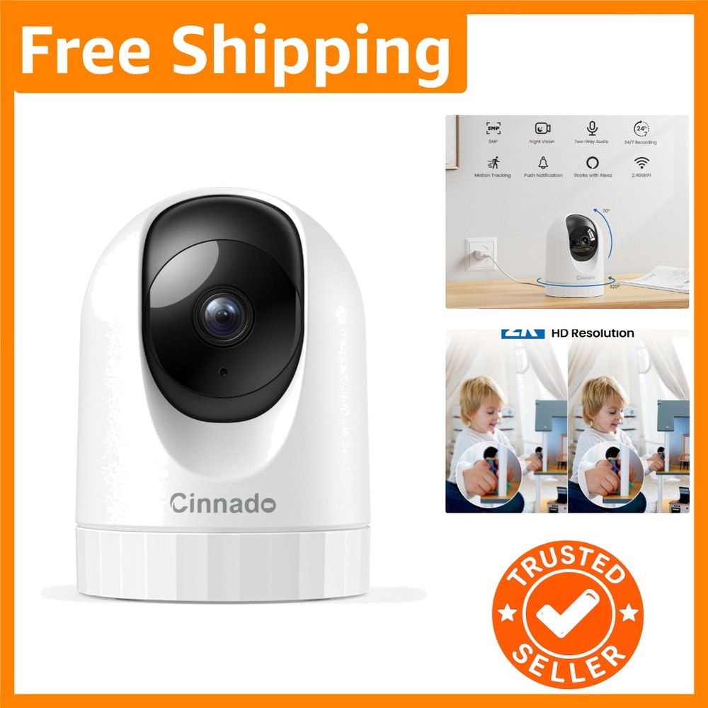 Wifi Camera Video Surveillance 2k 1080P Cloud Wireless Auto Tracking
