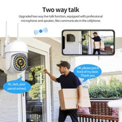 5G Wifi Wireless Security Camera 1080P HD Outdoor Home Full Color Night Vision