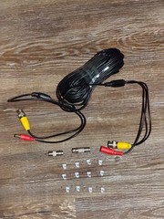 15M/50ft Video Power BNC Surveillance Camera Cable for CCTV Security DVR System