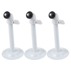 3PCS High White Metal Wall Ceiling Mount Bracket Stand for CCTV Security Camera