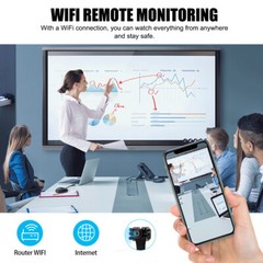 4K Cam HD 1080P Wireless WiFi Mini Security Night Vision DVR Camera + Battery US