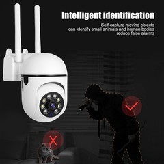 1MP HD 360° Outdoor Camera 5G Dual-Band WiFi Waterproof Home Security Monitor