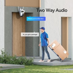 Dual Lens 4MP WiFi Security Camera Zoom Outdoor Home Night Vision CCTV PTZ IP66