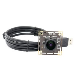 1920*1080 USB Sony IMX322 Security Camera Module 170 Fisheye Lens Low Light YUY2