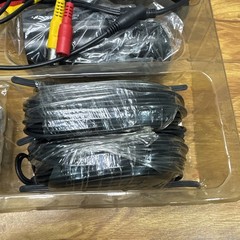 Lot of 4 Defender 21006 Wired Security Cameras + Cables, power unit. no DVR