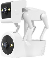4MP 2K Wireless Dog Robot Camera Indoor Dual Lens WiFi 1080P HD PTZ Night Vision