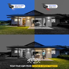 ANNKE 8CH 4K DVR 3K AI Color Night Vision Security Camera System Audio Recording
