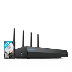 Reolink RLN12W 4K 16CH WiFi NVR 24/7 Recording for CCTV Security Camera System