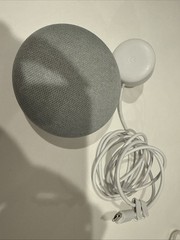 Google Nest Home Mini 1st Generation H0A Smart Assistant Speaker & Power Cord