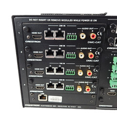 Crestron DM-MD8X8-RPS Digital Media Distribution Console + 5 Cards
