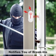 Loud 95DB Door Window Alarm with Magnetic Sensor – Safe Home Essential 2 Pack