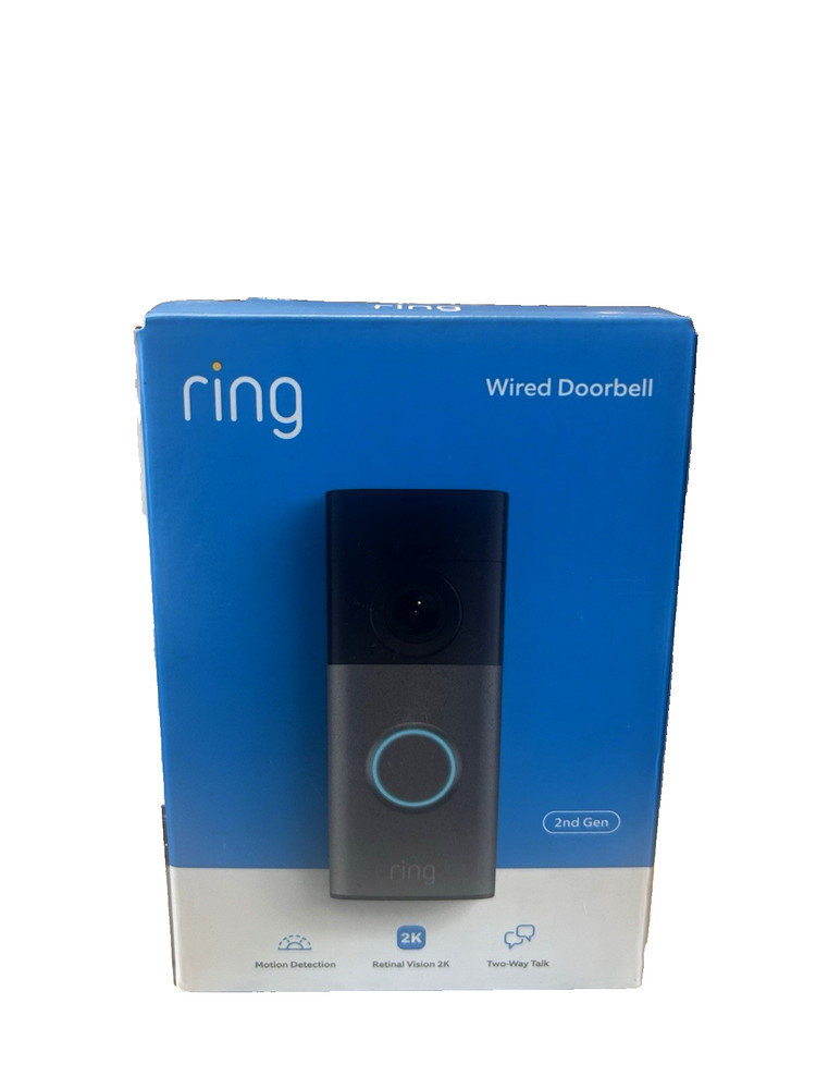 Ring Wired Doorbell 2nd Gen. NIB. FAST SHIPPING