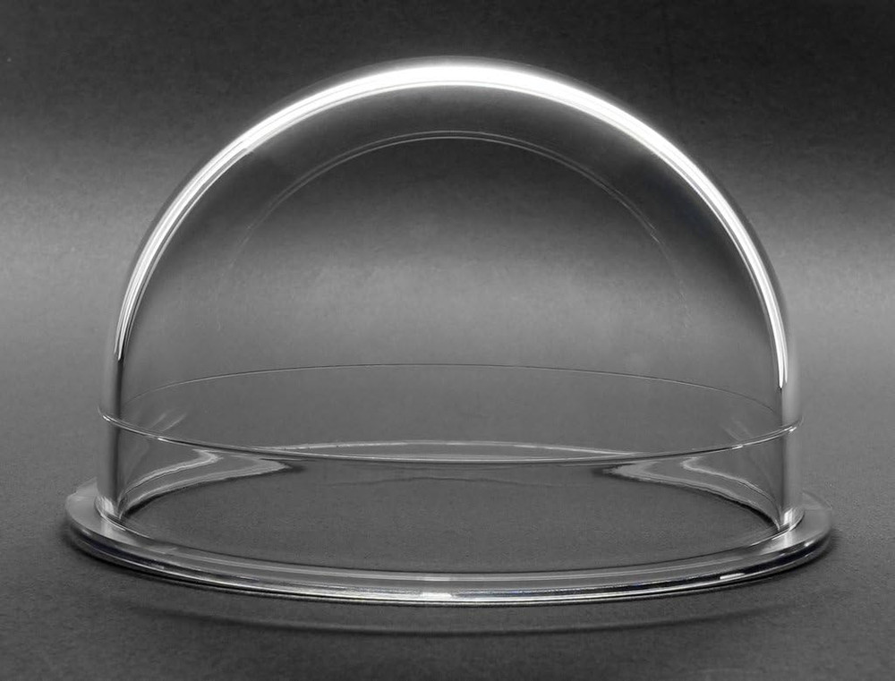 JMX Acrylic/Pc CCTV Replacement Clear Camera Dome Cover Security Camera Housing