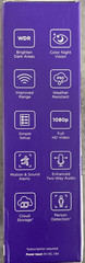 Roku Outdoor Camera Home Security IP65 Weather Resistant Wired