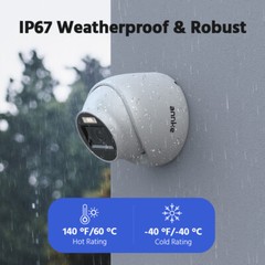 ANNKE 8CH 5MP Lite DVR 1080P Video CCTV Security Camera System Outdoor AI Motion