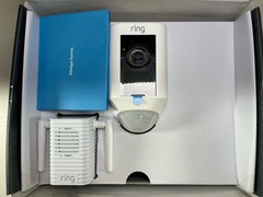 Ring Floodlight Cam Hardwired Security Camera White, New opened box