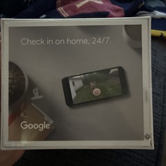 Google Nest Cam Indoor/Outdoor Battery Camera – GAO1317-US – Snow – NEW