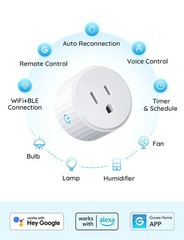 Govee Smart Plug, WiFi Works with Alexa & Google Assistant H5083 4 Pack New