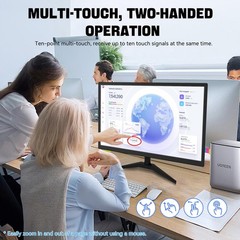 Ercgwop Monitor 22 Inch Fhd 1920X1080P Ips Pc Monitor 10-Point Touch Screen