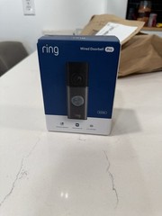 NEW Ring Wired Doorbell Pro (3rd Gen) Video Doorbell WiFi 4k Camera Factory Seal