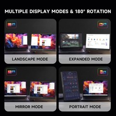 Aoc Portable Monitor 15.6 Fhd 1080P Ips 125 Srgb Usb-C Hdmi Travel Monitor For