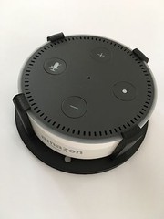 SturdyGrip™ Wall Mount / Ceiling Mount for Amazon Echo Dot 2nd Gen (Black)