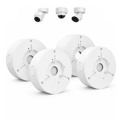 4 Pack PFA130-E Junction Box (ABS) for Indoor & Outdoor Surveillance – Mount …