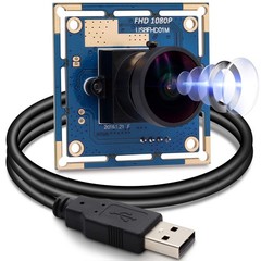 USB Board – 1080P Wide Angle Module with Fisheye Lens, FOV 150 Degree, CMOS O…