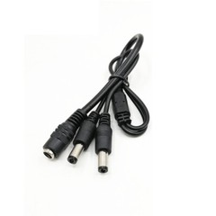 DC 1 Female to 2/4/6/8 Way Male Output Power Splitter Cable Y Adapter for CCTV