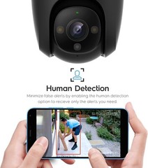 4MP Outdoor PT WiFi IP Camera Pan Tilt Zoom 16x SmartHome WiFi Camera Security