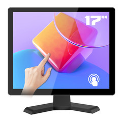 Thinlerain 17 10-Point Touch 43 Full Hd 1280X1024 Square Touch Screen Monitor