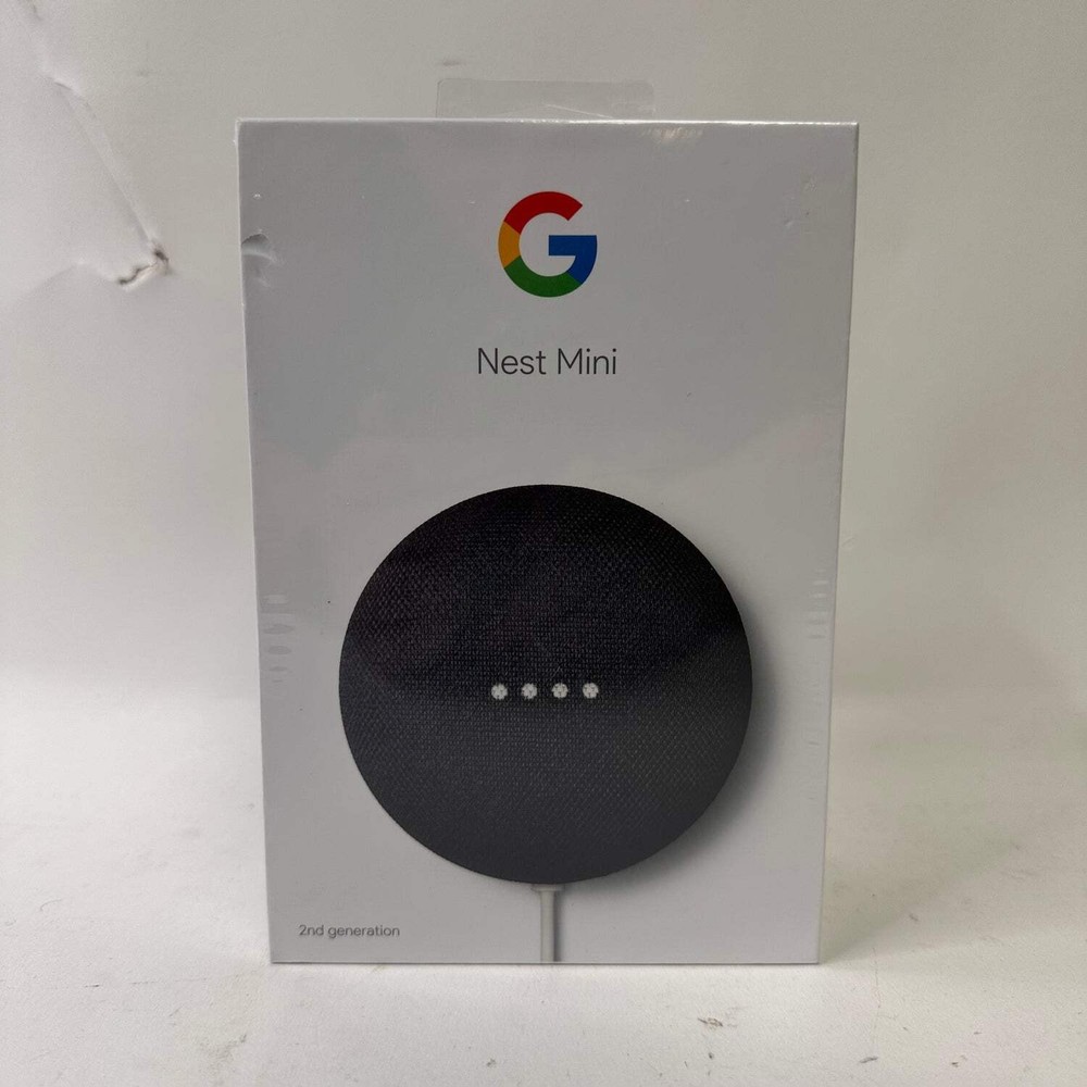 New Google Smart Display with Google Assistant Charcoal GA00781
