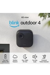 NEW Blink Outdoor 4th Gen Wireless smart HD security camera Black Add-on camera
