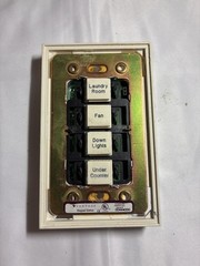 Vantage 4-Button Wired Keypad Station Wall Switch Control – Ivory – Tested