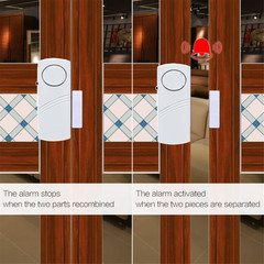 Alarma puerta ventana 90db sensor inalambrico seguridad hogar pack 6 unidades